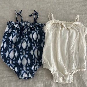 Gap baby rompers